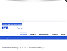 Tablet Screenshot of ifs-service.de